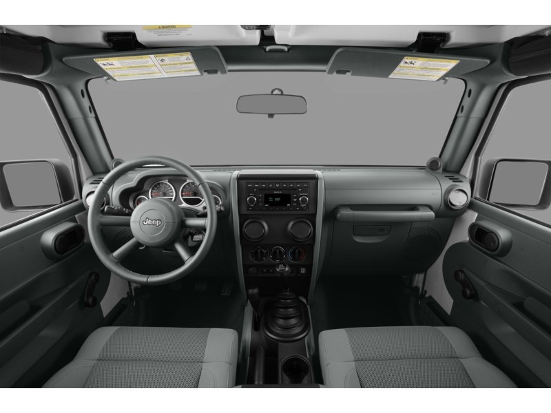 2010 Jeep Wrangler 4WD 2dr Sahara Interior Shot 8