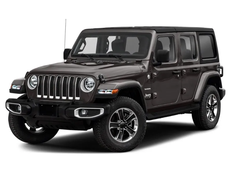 2021 Jeep Wrangler Unlimited Unlimited Sahara 4x4 Exterior Shot 1