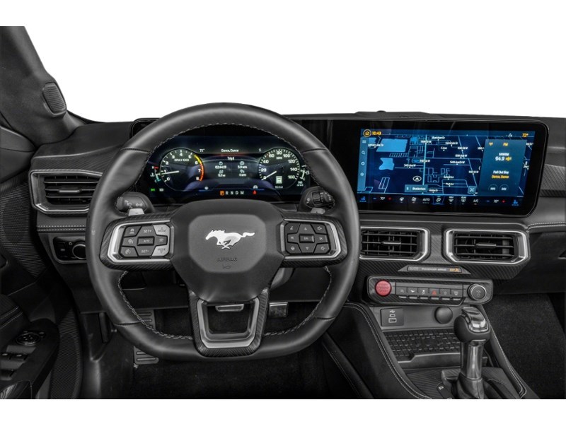 2026 Ford Mustang EcoBoost Convertible Interior Shot 3
