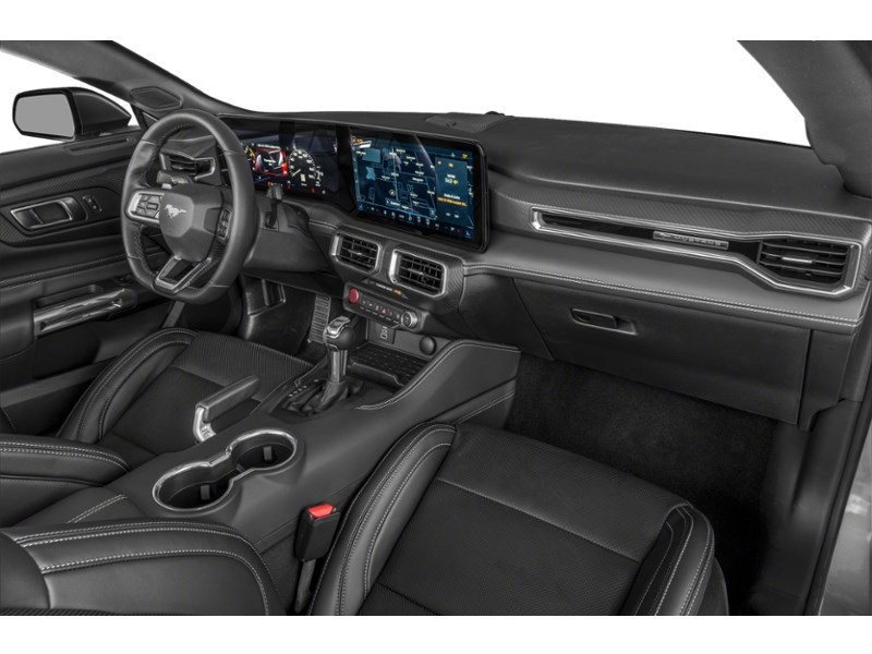 2026 Ford Mustang EcoBoost Convertible Interior Shot 1