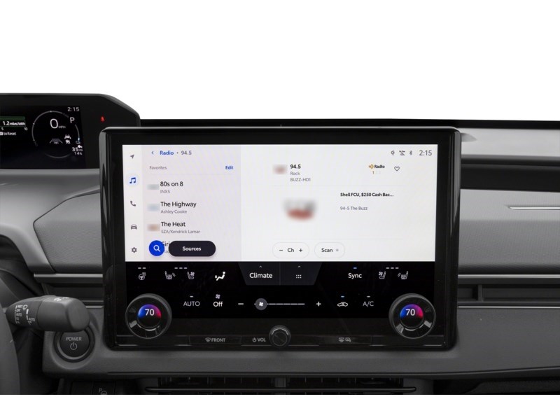 2026 Toyota bZ Limited AWD Interior Shot 2