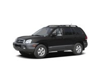 2006 Hyundai Santa Fe 4dr GL FWD 2.7L Auto Ebony Black  Shot 1