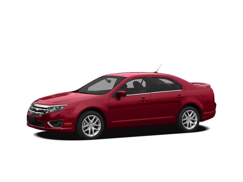 2010 Ford Fusion 4dr Sdn I4 SE FWD Red Candy Metallic Tinted  Shot 4