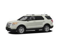 2011 Ford Explorer 4WD 4dr V6 SelectShift Auto XLT White Suede  Shot 11