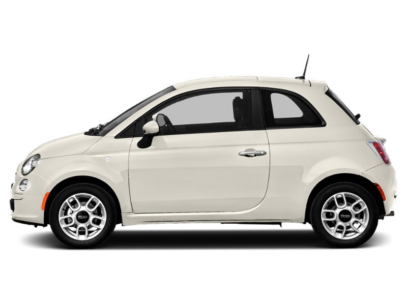2015 FIAT 500 2dr HB Pop Bianco Perla (Pearl White Tri-Coat)  Shot 47