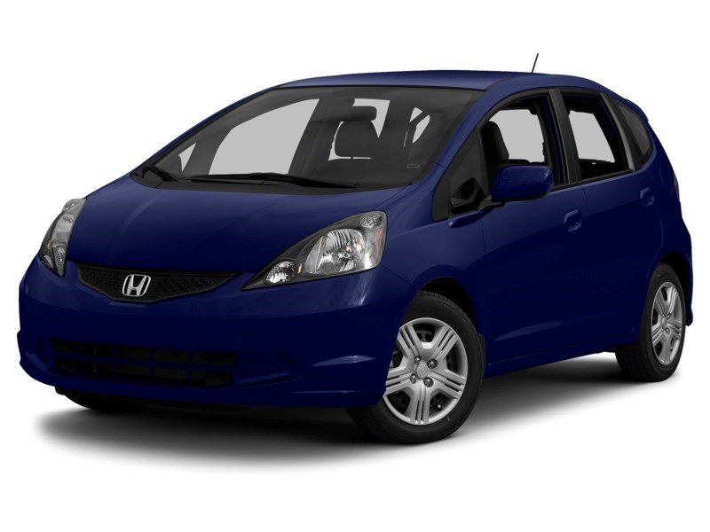 2013 Honda Fit 5dr HB Auto LX Vortex Blue Pearl  Shot 4