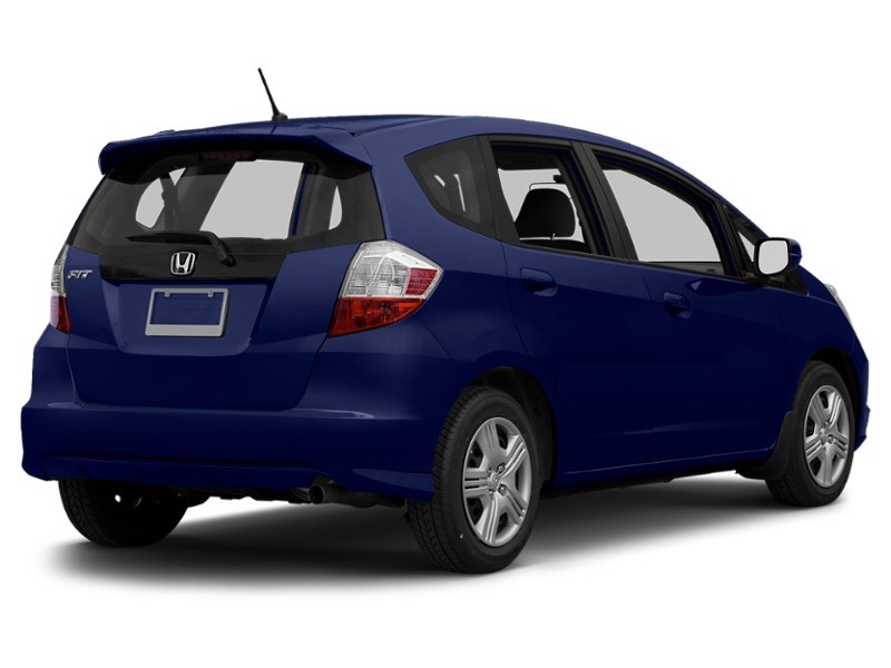 2013 Honda Fit 5dr HB Auto LX Vortex Blue Pearl  Shot 2