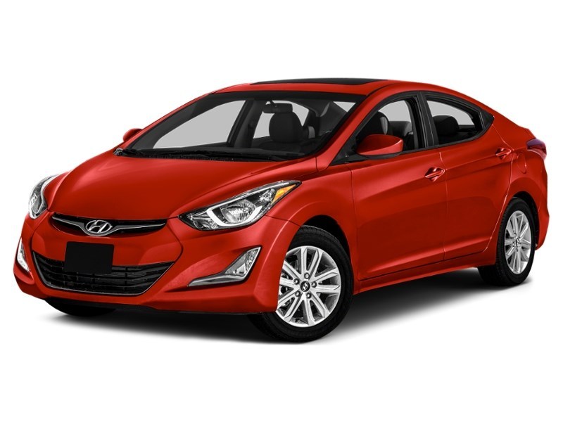 2014 Hyundai Elantra 4dr Sdn Auto Limited Geranium Red Metallic  Shot 31