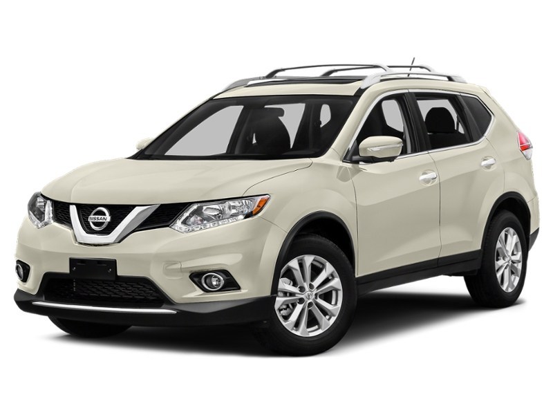 2015 Nissan Rogue AWD 4dr S Pearl White  Shot 19