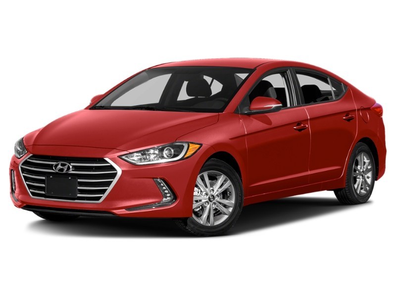 2017 Hyundai Elantra 4dr Sdn Auto GLS Fiery Red Pearl  Shot 17