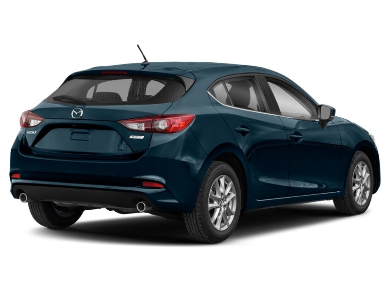 2018 Mazda Mazda3 Sport GS Manual Deep Crystal Blue Mica  Shot 2