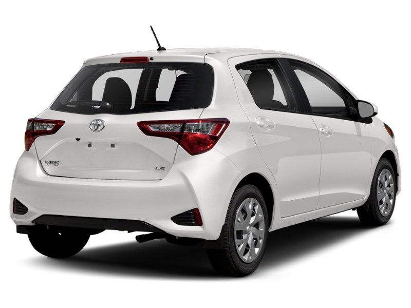 2019 Toyota Yaris Hatchback 5dr LE Auto Alpine White  Shot 8