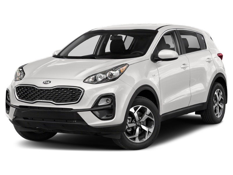 2022 Kia Sportage LX AWD Snow White Pearl  Shot 4