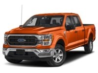 2023 Ford F-150 XLT 4WD SuperCrew 5.5' Box Orange  Shot 45