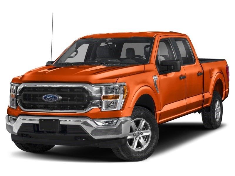 2023 Ford F-150 XLT 4WD SuperCrew 5.5' Box Orange  Shot 48
