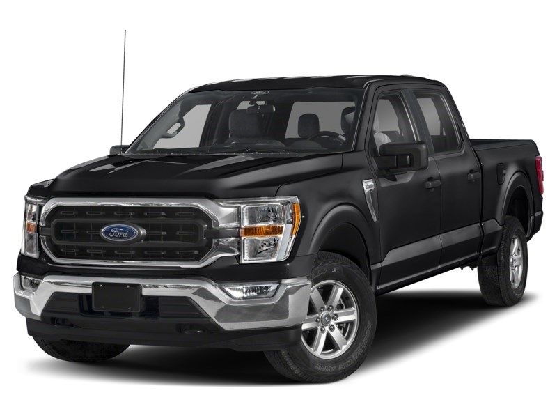 2022 Ford F-150 XLT 4WD SuperCrew 5.5' Box Agate Black Metallic  Shot 4