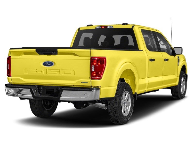 2022 Ford F-150 XLT 4WD SuperCrew 5.5' Box Yellow  Shot 14