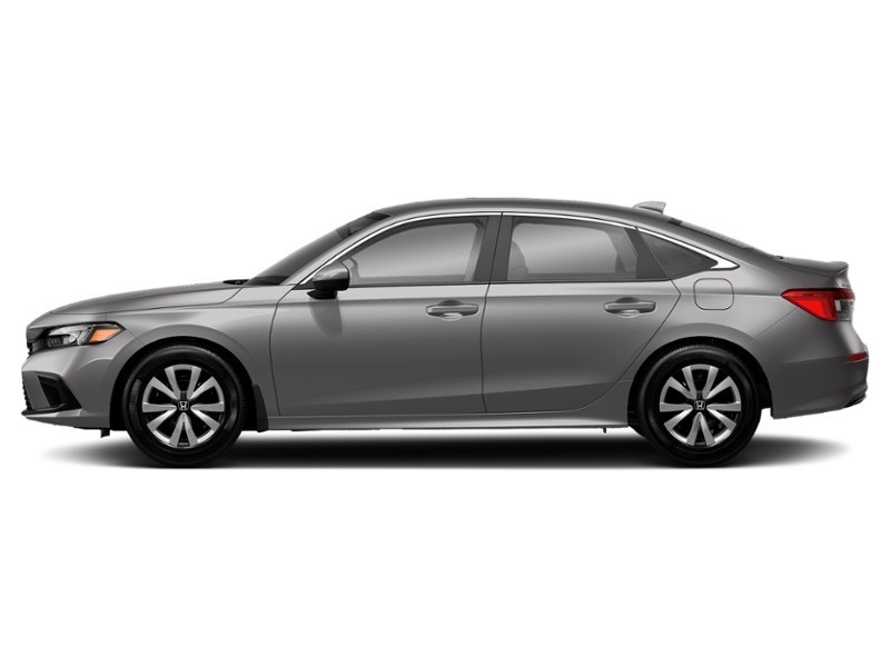 2022 Honda Civic Sedan LX CVT Lunar Silver Metallic  Shot 2