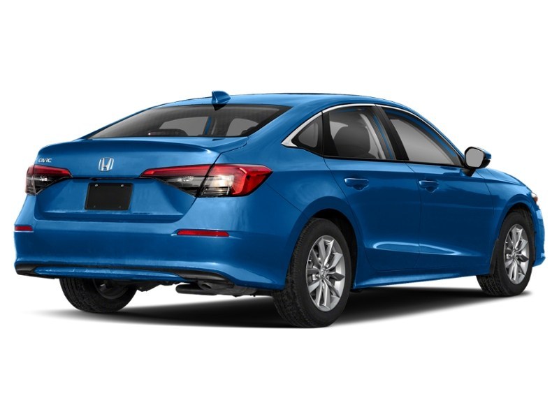 2022 Honda Civic Sedan EX CVT Aegean Blue Metallic  Shot 2