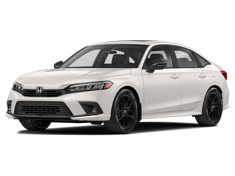 2022 Honda Civic Sport CVT Platinum White Pearl  Shot 3