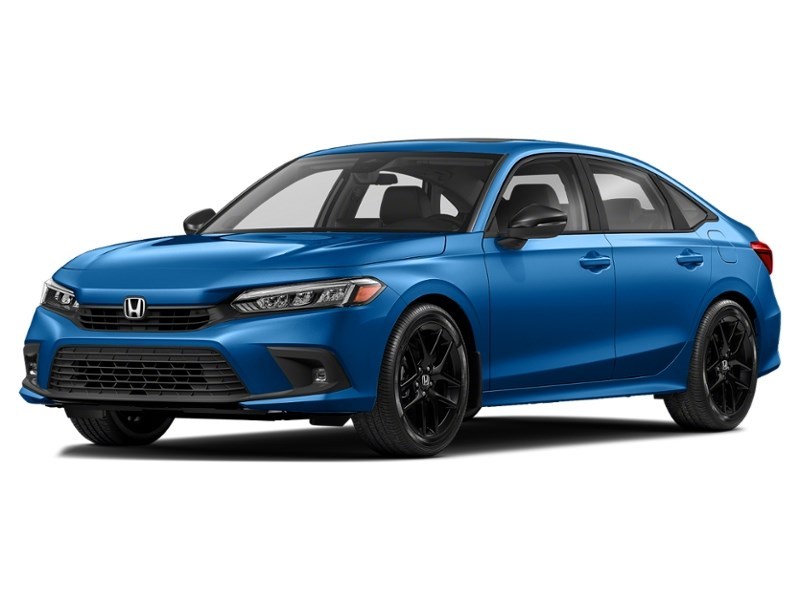 2024 Honda Civic Sedan Sport CVT Aegean Blue Metallic  Shot 7