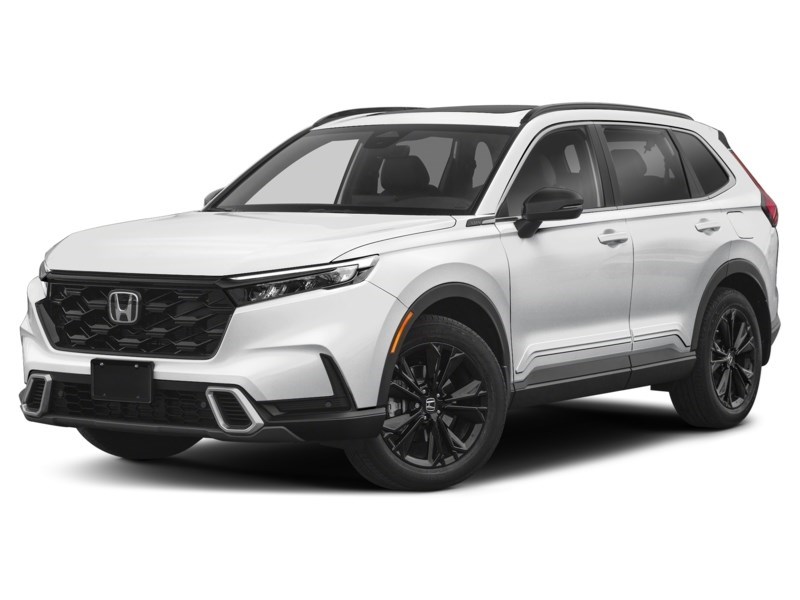 2024 Honda CR-V Hybrid Touring AWD Platinum White Pearl  Shot 4
