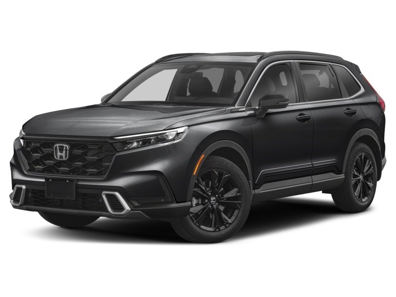 2025 Honda CR-V Hybrid Touring AWD Crystal Black Pearl  Shot 4
