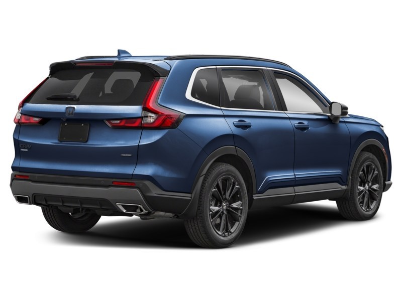 2025 Honda CR-V Hybrid Touring AWD Canyon River Blue Metallic  Shot 6