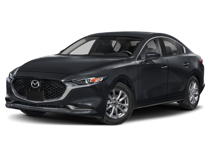 2026 Mazda Mazda3 GX FWD Jet Black Mica  Shot 4
