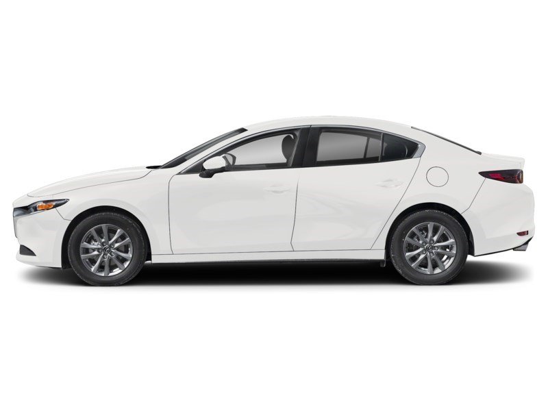 2026 Mazda Mazda3 GX FWD Snowflake White Pearl  Shot 3