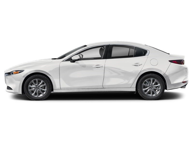 2026 Mazda Mazda3 GX FWD Snowflake White Pearl  Shot 3