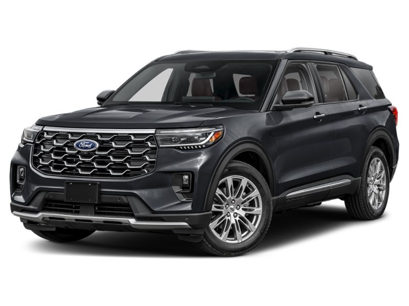 2026 Ford Explorer Platinum | 4WD | LUX PKG | 21s Agate Black Metallic  Shot 4