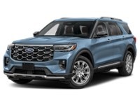 2027 Ford Explorer Platinum 4WD Vapor Blue Metallic  Shot 1