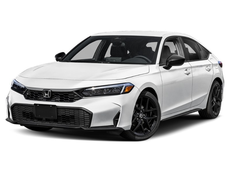 2026 Honda Civic Sport CVT Platinum White Pearl  Shot 4