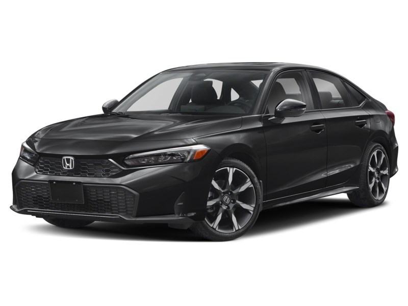 2025 Honda Civic Hybrid Sport Touring eCVT Crystal Black Pearl  Shot 1