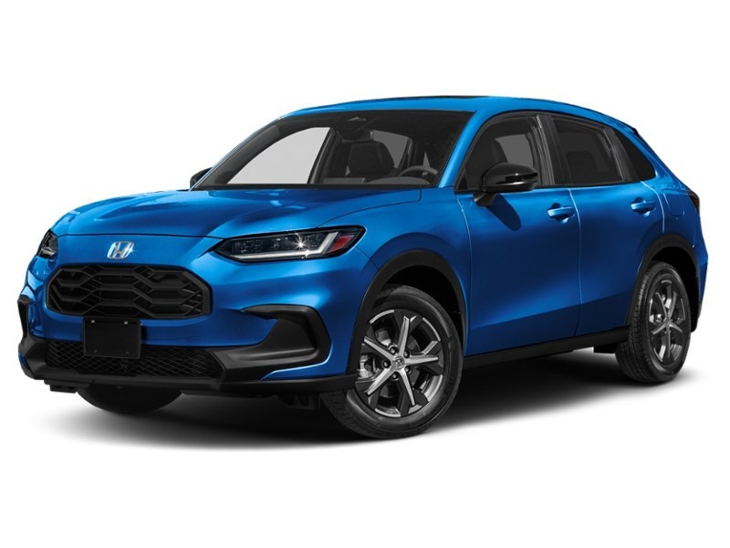 2025 Honda HR-V Sport AWD CVT Aegean Blue Metallic  Shot 4