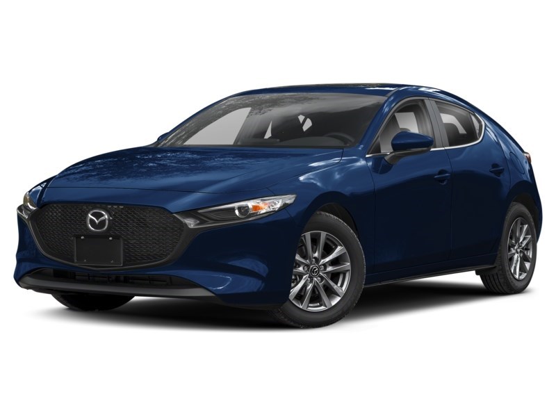 2025 Mazda Mazda3 Sport GS Auto FWD Deep Crystal Blue Mica  Shot 4
