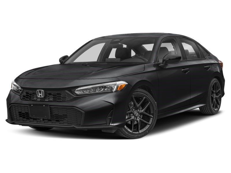 2026 Honda Civic Sport CVT Crystal Black Pearl  Shot 4