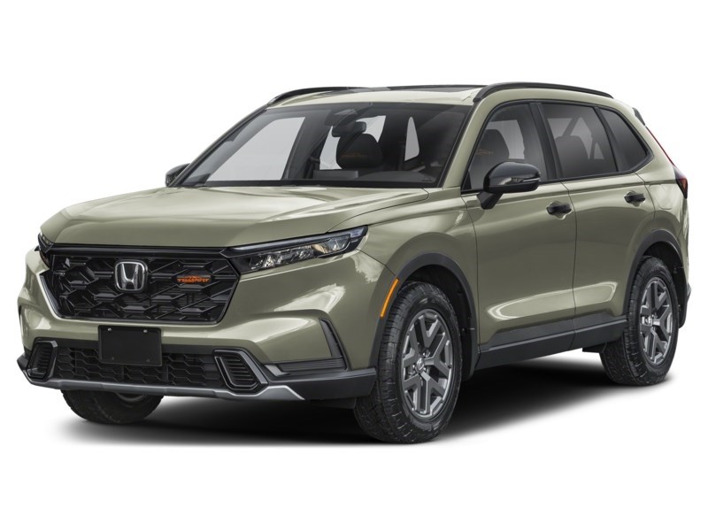 2026 Honda CR-V Hybrid TrailSport AWD Ash Green Metallic  Shot 1