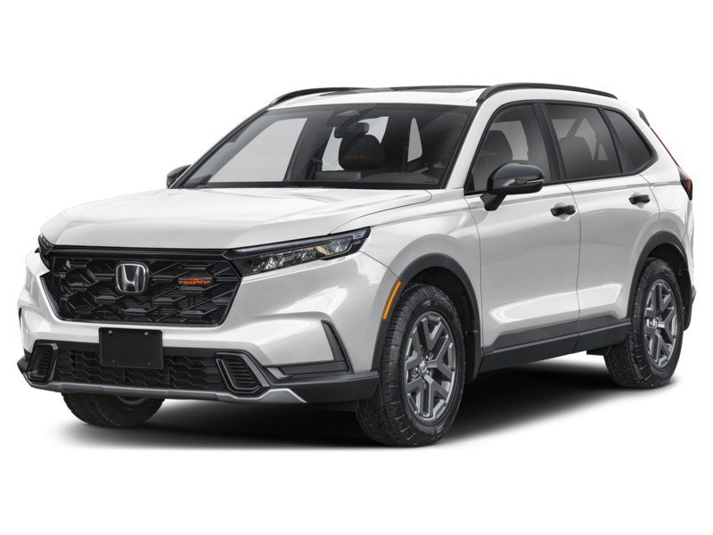2026 Honda CR-V Hybrid TrailSport AWD Platinum White Pearl  Shot 4