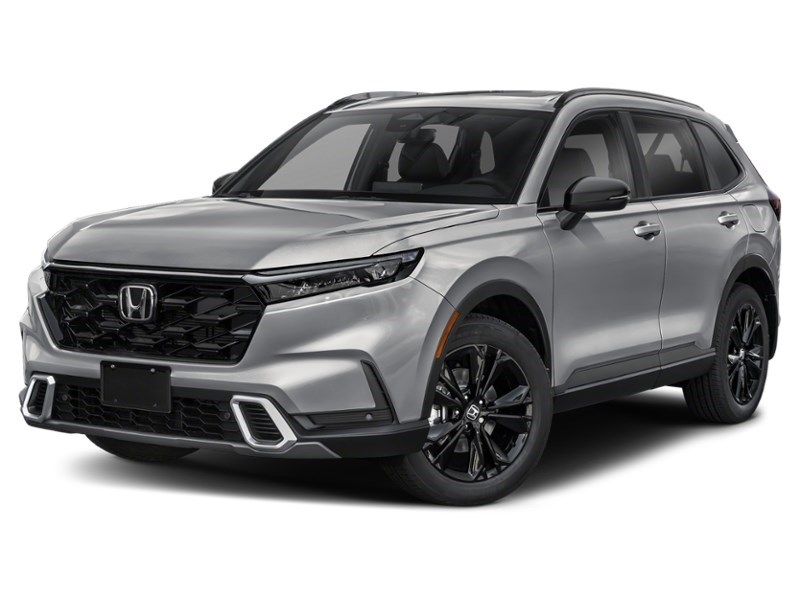 2026 Honda CR-V Hybrid Touring AWD Solar Reflection Silver Metallic  Shot 1