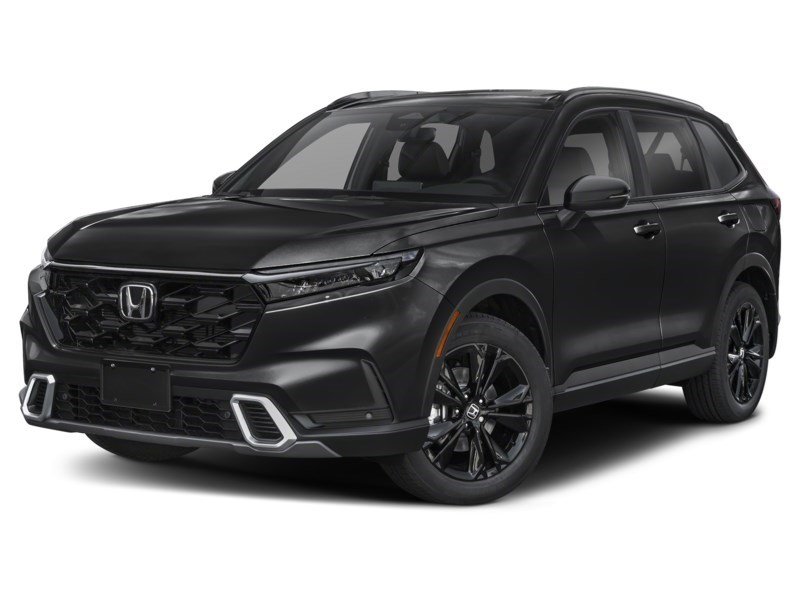 2026 Honda CR-V Hybrid Touring AWD Crystal Black Pearl  Shot 4