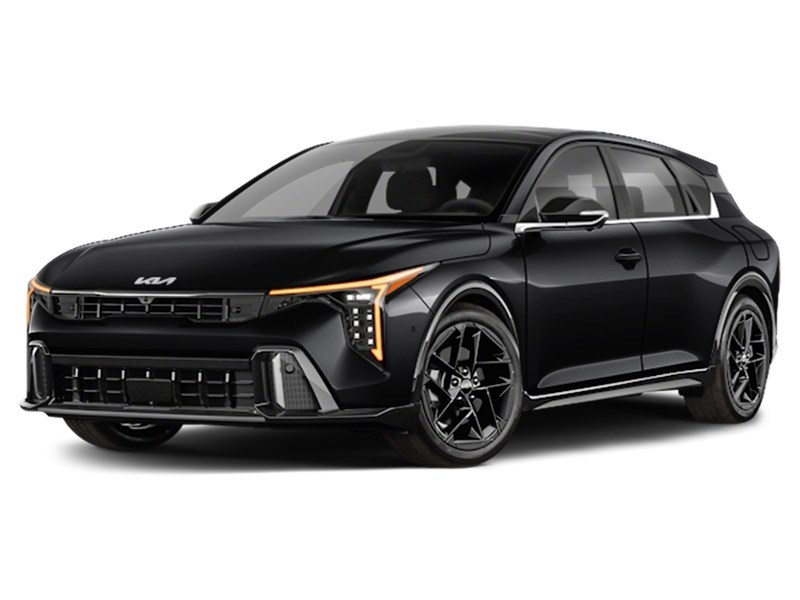 2026 Kia K4 GT-Line Turbo Limited FWD w/Red Interior Aurora Black  Shot 1