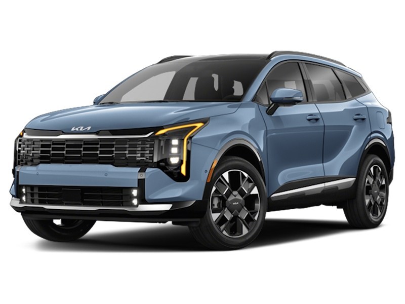 2026 Kia Sportage EX Premium AWD w/Black Interior Heritage Blue  Shot 5