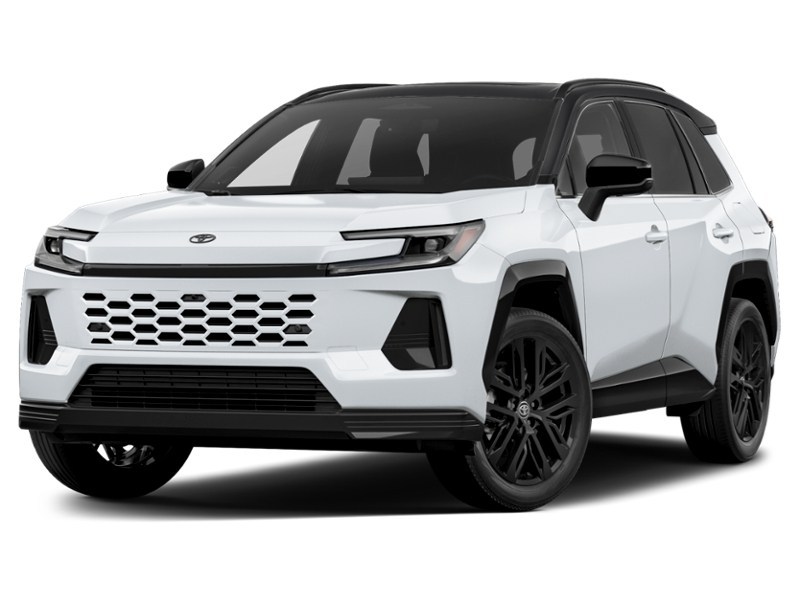 2026 Toyota RAV4 Plug-In Hybrid XSE AWD Wind Chill Pearl w/Black Roof  Shot 3