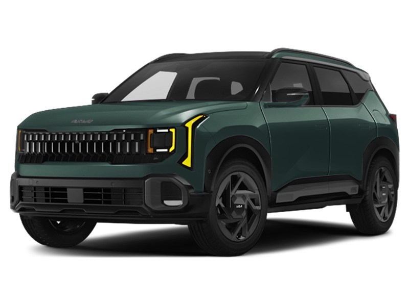 2027 Kia Seltos X-Line AWD Deep Green  Shot 3