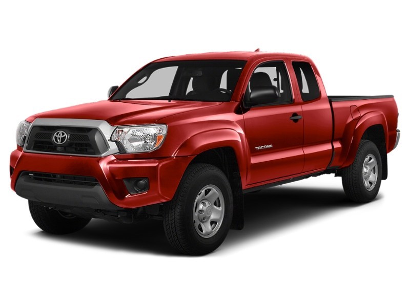 2015 Toyota Tacoma 4WD Access Cab I4 Man Barcelona Red Metallic  Shot 17