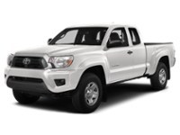 2015 Toyota Tacoma 4WD Access Cab I4 Man Alpine White  Shot 26