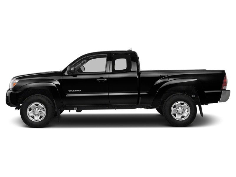 2015 Toyota Tacoma 4WD Access Cab I4 Man Black  Shot 3