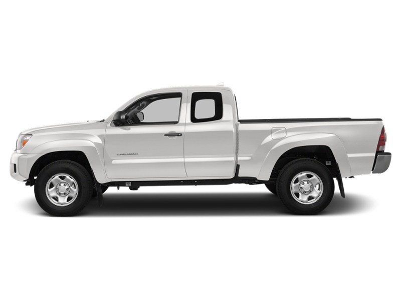 2015 Toyota Tacoma 4WD Access Cab I4 Man Alpine White  Shot 28